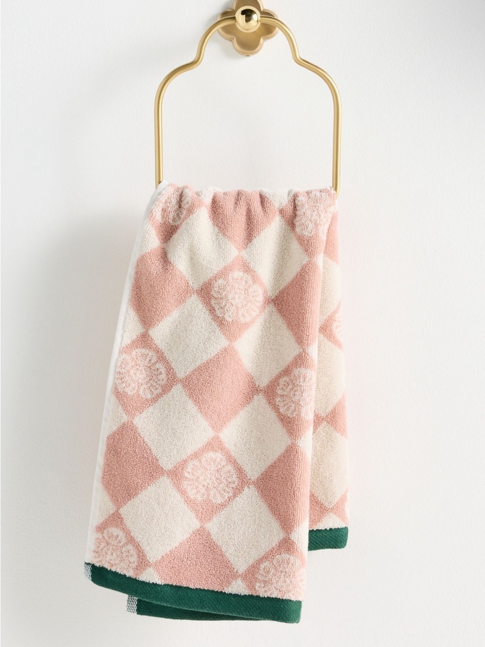 Anthropologie Cotton Woven Pattern Towel Collection